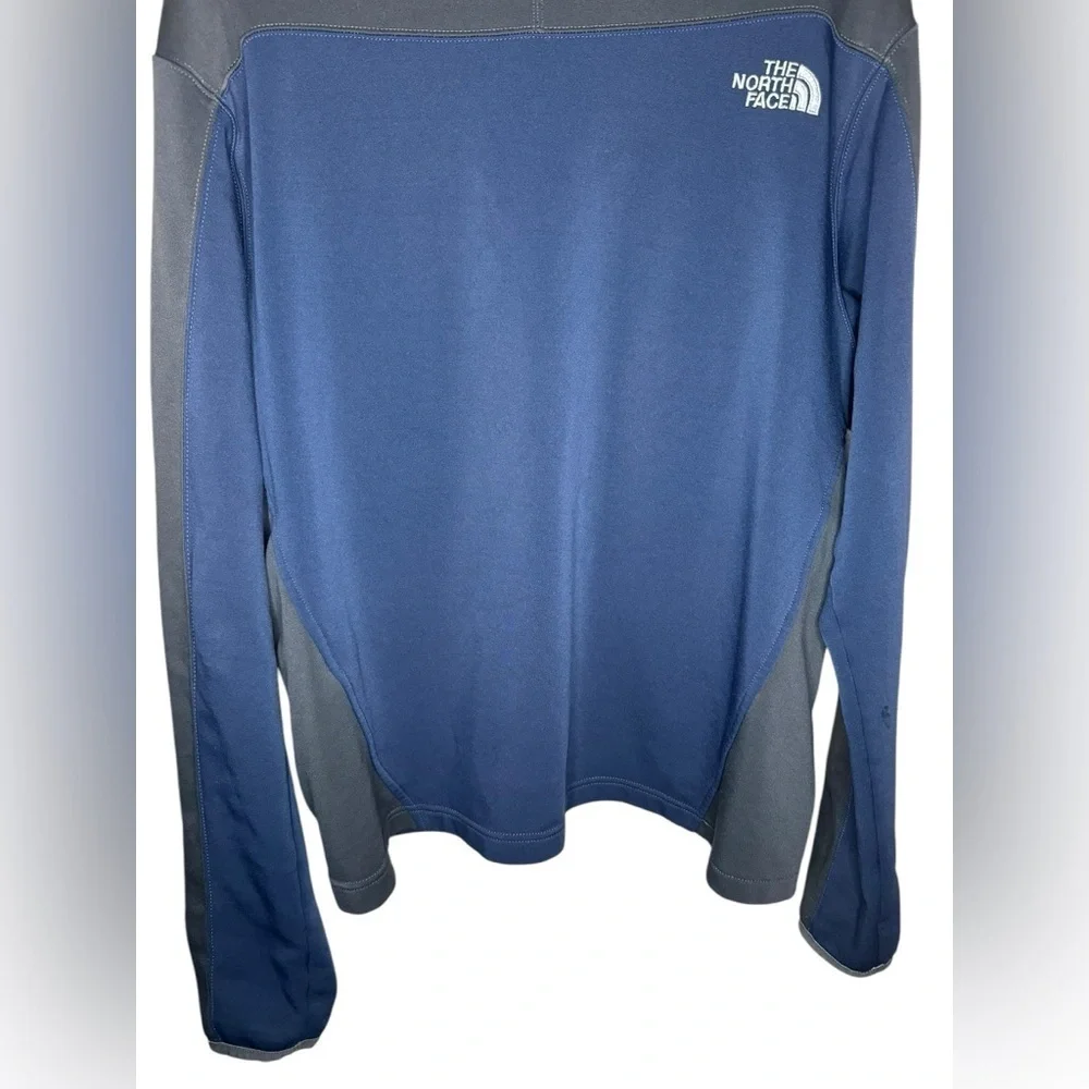 The North Face Soft Shell Jacket Mens Size L Blue Grey